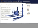 Website Snapshot of Rightline Equipment, Inc.