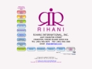 Website Snapshot of RIHANI INTERNATIONAL, INC.