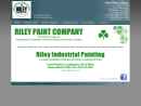 Website Snapshot of Riley Paint Company