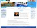 Website Snapshot of Rizzo Pools