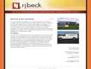 Website Snapshot of R J BECK PROTECTIVE SYSTEMS INC