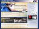 Website Snapshot of ROCKWELL LASER INDUSTRIES INC