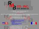 Website Snapshot of R M BOGGS CO INC