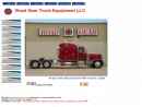 Website Snapshot of Road Gear Truck Equipment, LLC