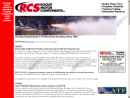 Website Snapshot of RCS ROCKET MOTOR COMPONENTS INC.