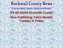 ROCKWALL COUNTY NEWS, THE