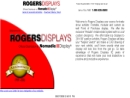 Website Snapshot of Rogers Displays
