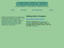 Website Snapshot of Rolling River Designs