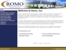 Website Snapshot of Romo Durable Graphics