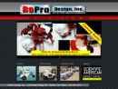 Website Snapshot of ROPRO DESIGN INC