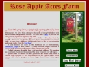 Website Snapshot of Rose Apple Acres Dolls