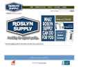 Website Snapshot of Roslyn Supply Co.