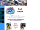 Website Snapshot of R & S Lure Co., Inc.