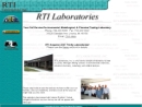 Website Snapshot of RTI LABORATORIES INC