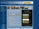 Website Snapshot of Rural Mfg. Co., Inc.