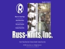 Website Snapshot of Russ Knits, Inc.