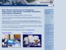 Website Snapshot of Sud-Chemie Performance Packaging