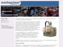 Website Snapshot of Sadaplast Inc.