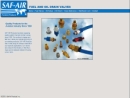 Website Snapshot of Saf-Air Products, Inc.
