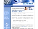 Website Snapshot of Safetec Chemical Compliance Inc.