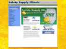 Website Snapshot of Safety Supply Illinois