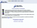 Website Snapshot of Scientific Adsorbents Incorporated
