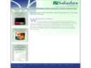 Website Snapshot of SALADAX BIOMEDICAL, INC.