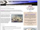 Website Snapshot of SAL'S ABATEMENT CORPORATION