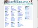Website Snapshot of Sandhill Gas & Supply Co Inc