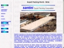 Website Snapshot of SANTINI EXPORT PACKING CORP.