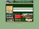 Website Snapshot of Satterwhite Log Homes