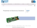 Website Snapshot of Saturn Electronics & Engg