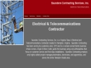 Website Snapshot of Saunders Contracting Services, Inc.