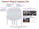 Website Snapshot of Sausser Steel Co., Inc.