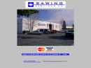 Website Snapshot of Sawing Services Co.