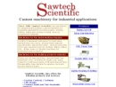 Website Snapshot of Sawtech Scientific