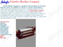 Website Snapshot of Schaefer Machine Co., Inc.