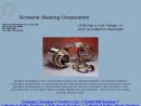 Website Snapshot of Scheerer Bearing Corp.