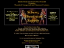 Website Snapshot of Schenz Theatrical Supply, Inc.