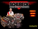 Website Snapshot of Schubeck Racing Engines