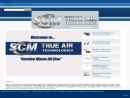 Website Snapshot of SCM TRUEAIR TECHNOLOGIES INC.