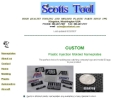 Website Snapshot of Scott's Tool