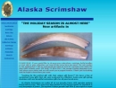 Website Snapshot of Alaska Scrimshaw Connection