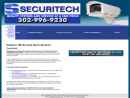 Website Snapshot of Securitech Inc