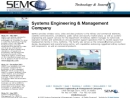 Website Snapshot of Systems Engineering & Mgt