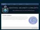 Website Snapshot of SENTINEL SECURITY CONCEPTS, LLC