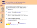 Website Snapshot of SERCO Technical Services, Inc.
