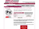 Website Snapshot of Serv-All Graphics, LLC