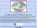 Website Snapshot of Glacier Fresh Seafoods