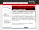 Website Snapshot of S F X Design, Inc.
